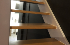 Ponçage escalier Saint-Lyphard