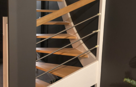 Ponçage escalier Saint-Lyphard